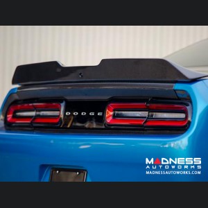 Dodge Challenger Type-SA Carbon Fiber Spoiler - Rear